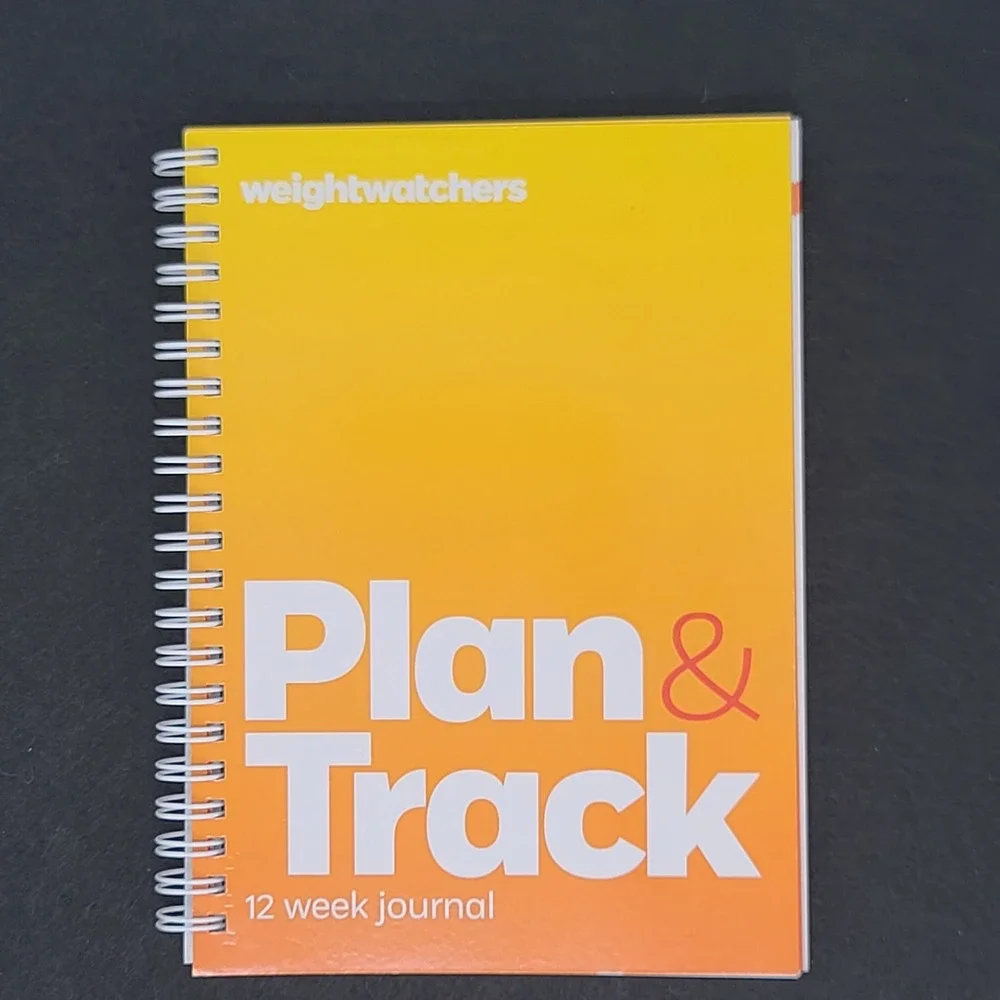 Weight Watchers Plan & Track Journal Unisex OS Orange 12 Week PointsPlus Unused